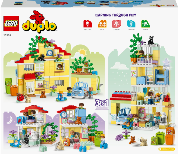 LEGO Outlet Duplo 10994 Dom rodzinny 3w1 - 1567013 - zdjęcie 7